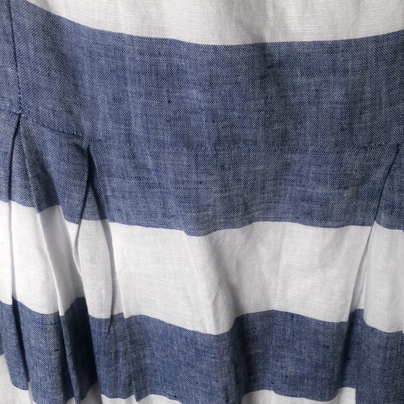 Loft blue and white striped dress - Picture 5 of 5